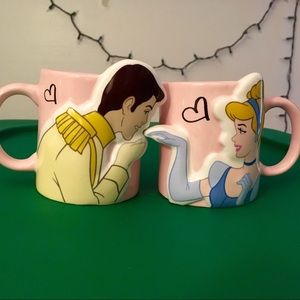 Cinderella & Prince Decorative Mug Set
